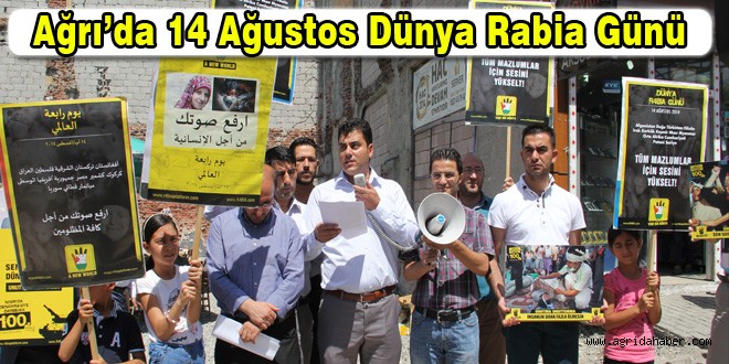 Ağrıda 14 Ağustos Dünya Rabia Günü Etkinliği