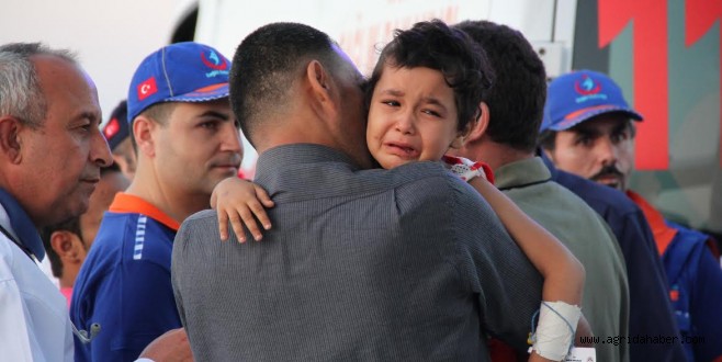 FİLİSTİNLİ 18 YARALI TÜRKİYE'YE GETİRİLDİ