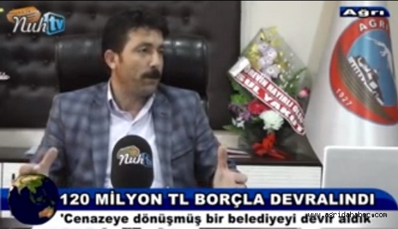 Ağrı Belediye Başkan Yardımcısı Halef KEKLİK Nuh TVye Konuştu