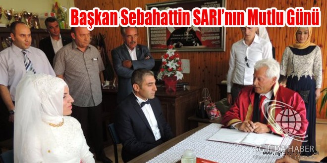 Ağrı Valisi Nikah Şahitliği Yaptı