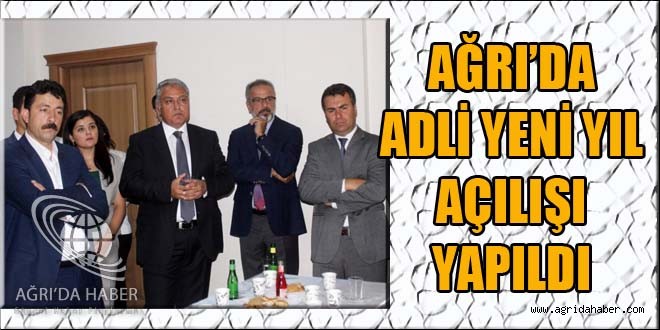Ağrı'da Yeni Adli Yıl Açılışı Düzenlendi