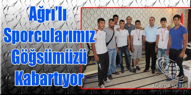 AĞRILI SPORCULARDAN 2 GÜMÜŞ MADALYA