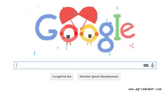 Google, Sevgililer Günü'nü unutmadı