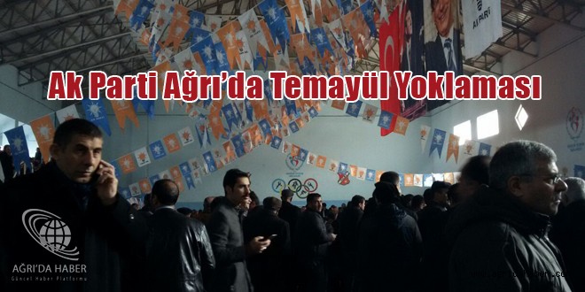 AK Parti Ağrı İl Başkanlığı Temayül Yoklaması