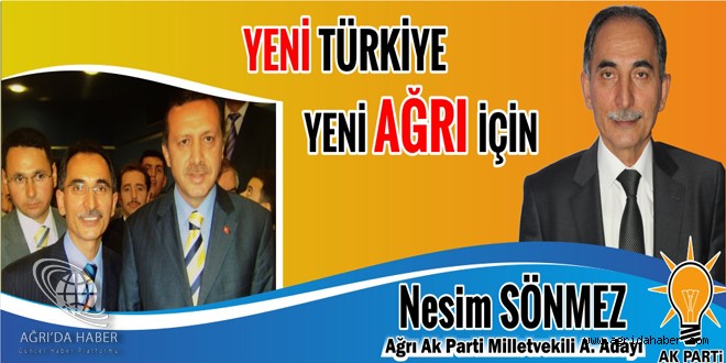Nesim Sönmez AK Parti Ağrı Milletvekili Aday Adayı