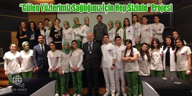 'Gülen Yüzlerimiz Sağlığınız İçin Hep Sizinle' Projesi 'Gülen Yüzlerimiz Sağlığınız İçin Hep Sizinle' Projesi