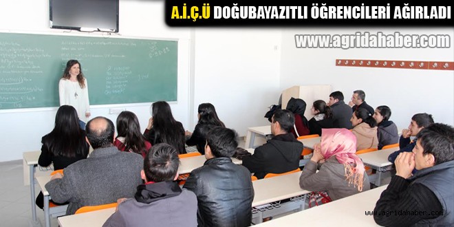 A.İ.Ç.Ü Doğubeyazıtlı Öğrencileri  Ağırladı