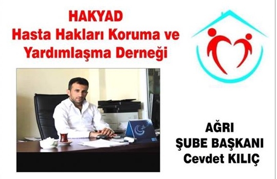 Ağrı HAKYAD'ın Yeni Başkanı Cevdet Kılıç Oldu