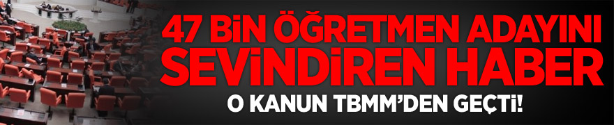 Öğretmen Adaylarına Müjde!