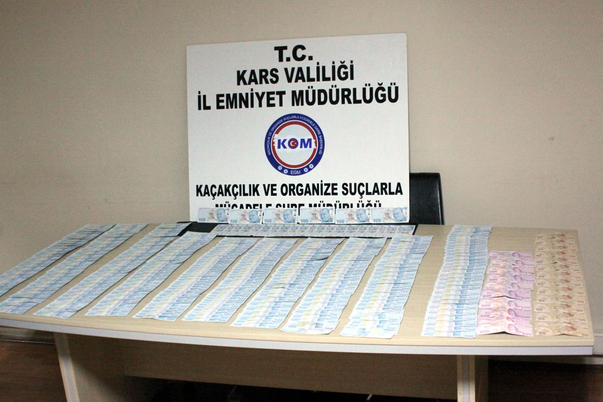 Kars'ta sahte para operasyonu