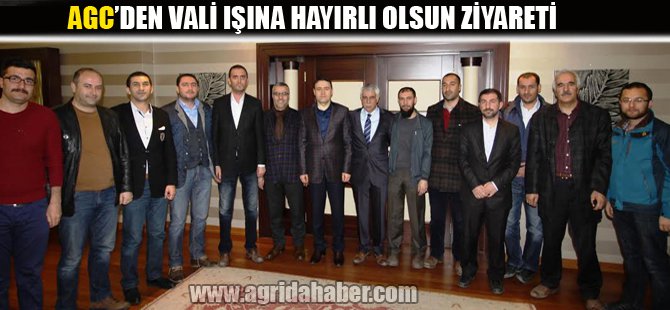 AGC'den Vali Işına Hayırlı Olsun Ziyareti
