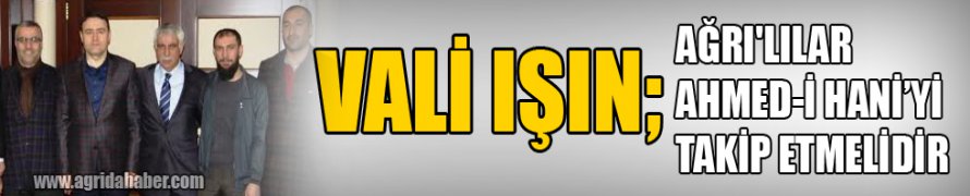 AGC'den Vali Işına Hayırlı Olsun Ziyareti