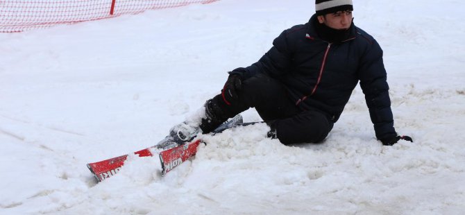 Son yağan kar, kayak sezonunu uzattı