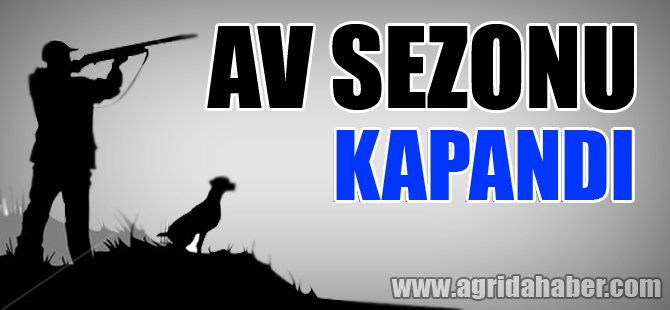 Ağrı Da 2014-2015 Av Sezonu Kapandı