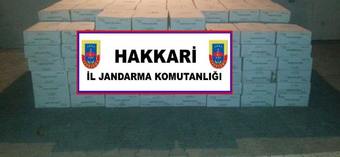 Hakkari'de 5 ton badem içi ele geçirildi