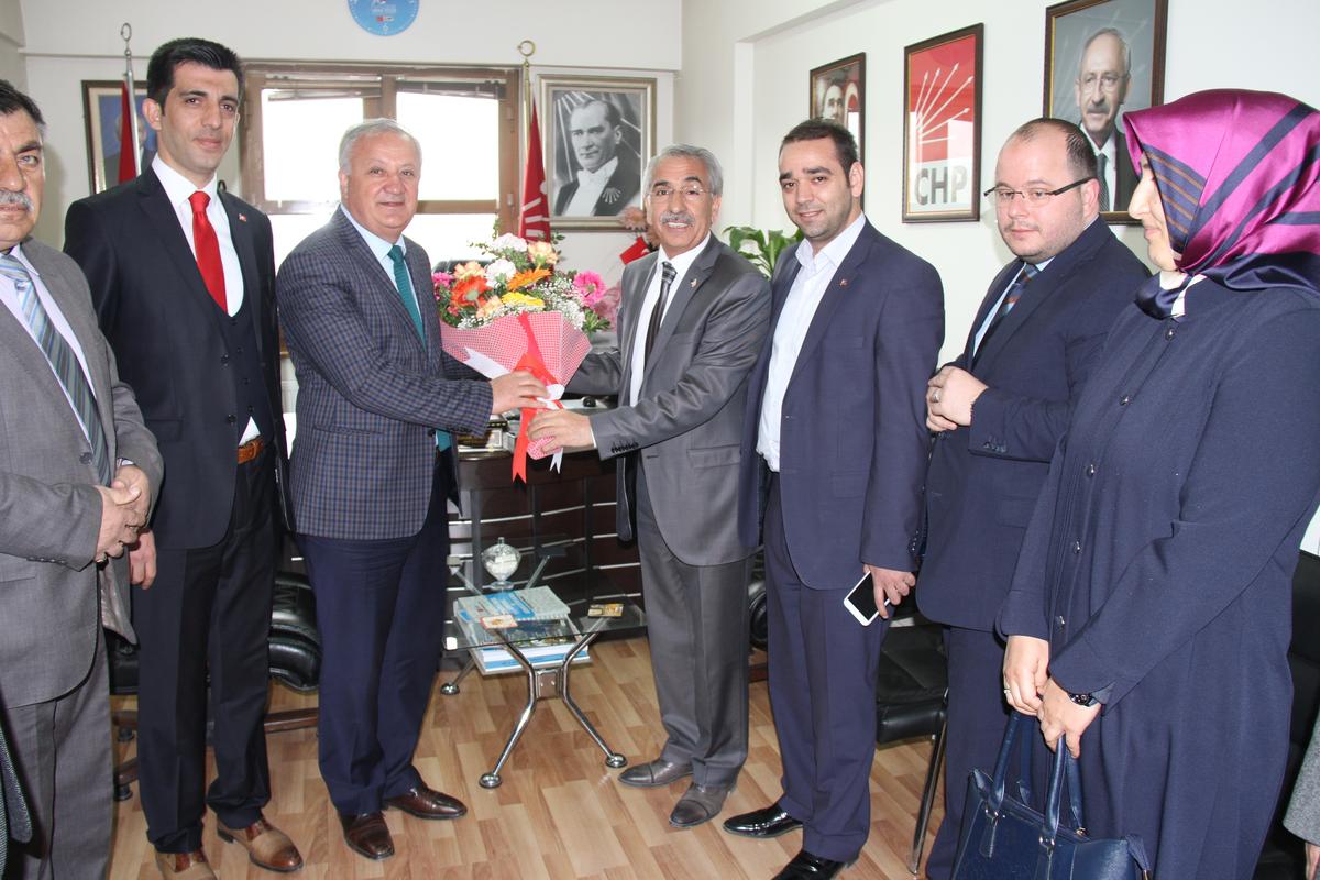 AK Parti İl Başkanı Bulut'tan CHP İl Başkanı Arslan'a ziyaret
