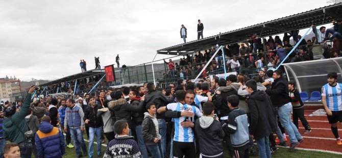 Dersimspor'da galibiyet sevinci