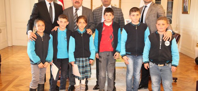 Prof. Dr. İrfan Aslan, Minik Öğrencileri Ağırladı