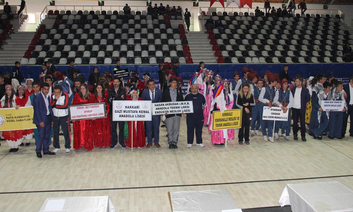 Gençler Okullararası Halk Oyunları Bölge Yarışması sonuçlandı