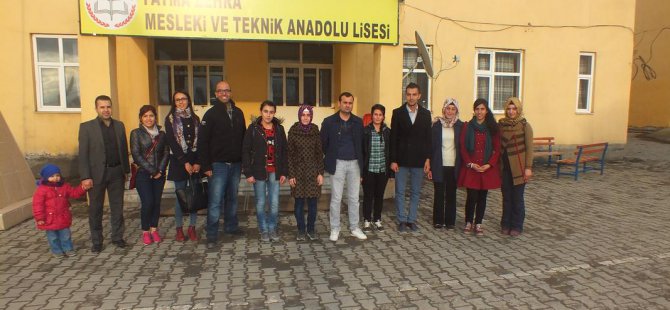 Malazgirtli öğrenciler, staj için yurt dışına gitti