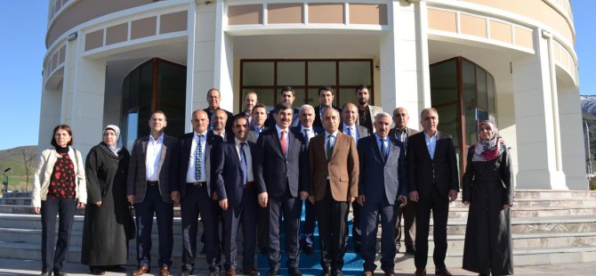 AK Parti heyetinden Rektör Polat'a ziyaret