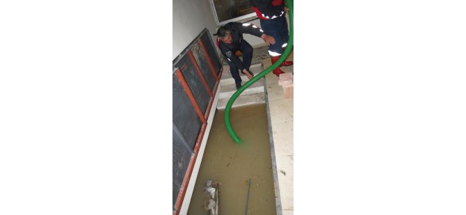 Malatya'da su baskını