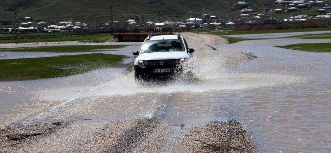 Muş'ta su taşkını