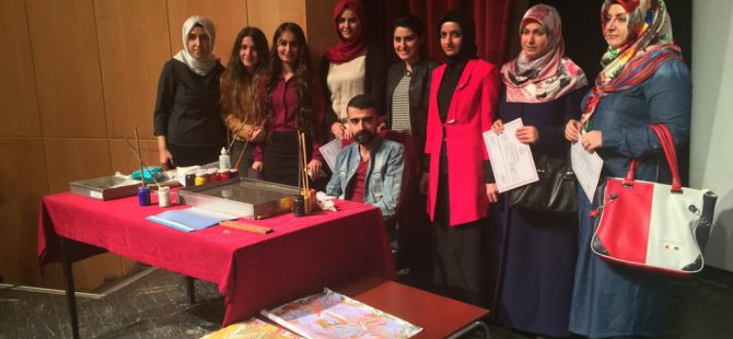 Bingöl'de Ebru Kursu