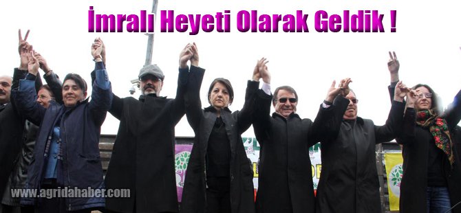 Buldan; İmralı Heyeti Olarak Kente Geldik