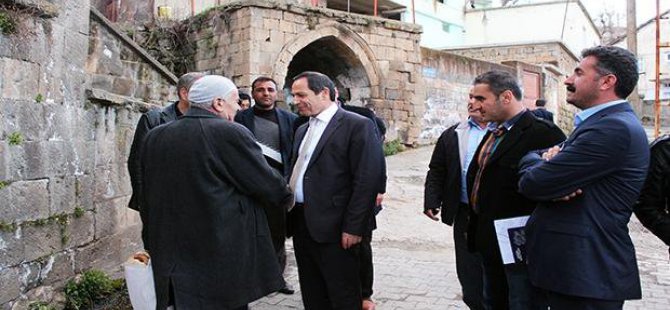 Belediye Başkanı Olan'ın mahalle ziyaretleri