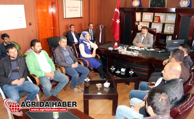 Ağrı'da Taşımalı Eğitim Toplantısı Yapıldı