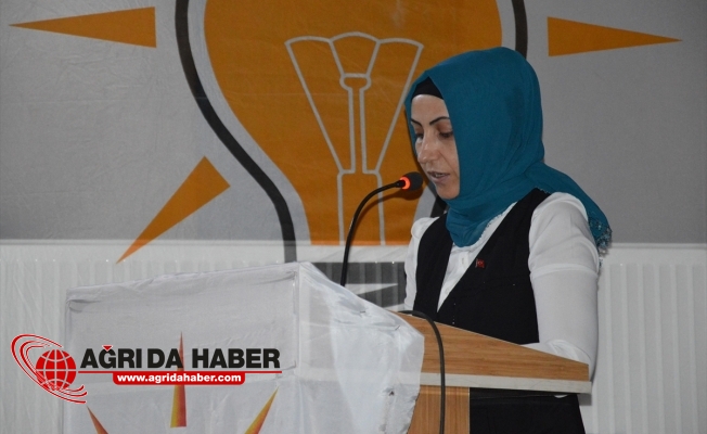 AK Parti Doğubayazıt İlçe Kongresinde Nebahat Öner Başkan seçildi