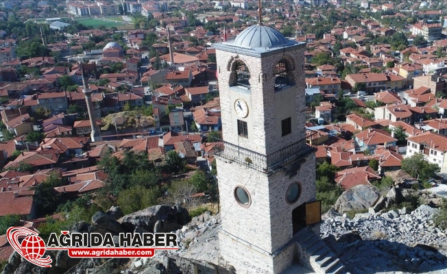 118 Yıllık Saat Kulesi Yeniden Restore Ediliyor