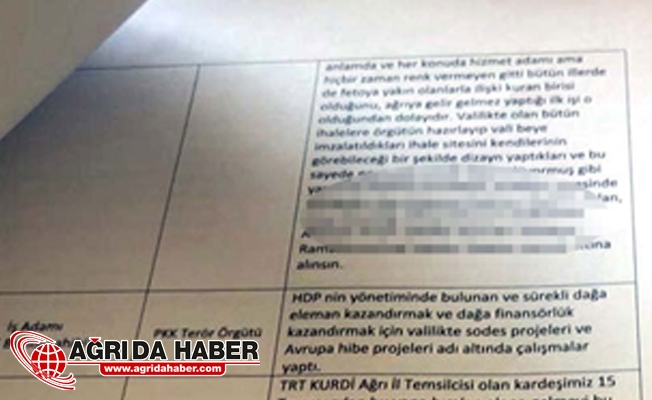 Ağrı'da Skandal Olay! 600 Kişi Fişlendi!