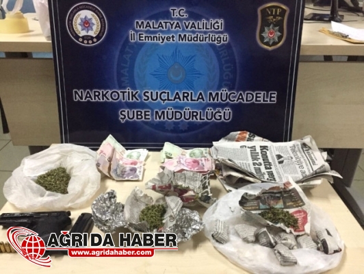Malatya'da Yapılan Uyuşturucu Operasyonunda 10 Kişi Gözaltına Alındı
