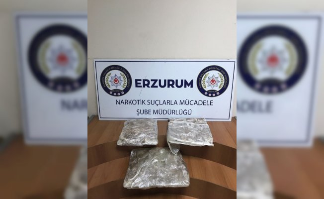 Erzurum’da uyuşturucu ticareti yapan 2 kişi tutuklandı