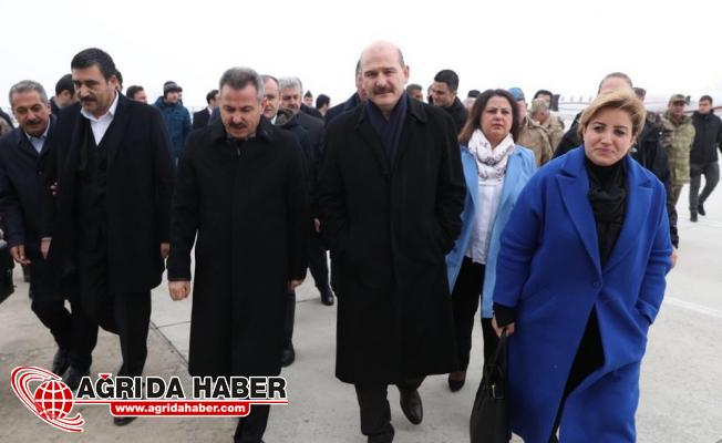İçişleri Bakanı Süleyman Soylu Ağrı'da