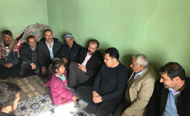 Kaymakam Özcan’dan taziye ziyareti Kaymakam Özcan’dan taziye ziyareti