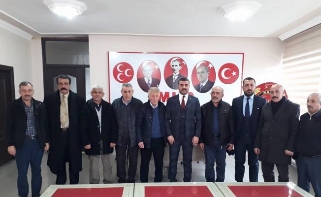Sivaslılar Derneği’nden MHP’ye ziyaret Sivaslılar Derneği’nden MHP’ye ziyaret
