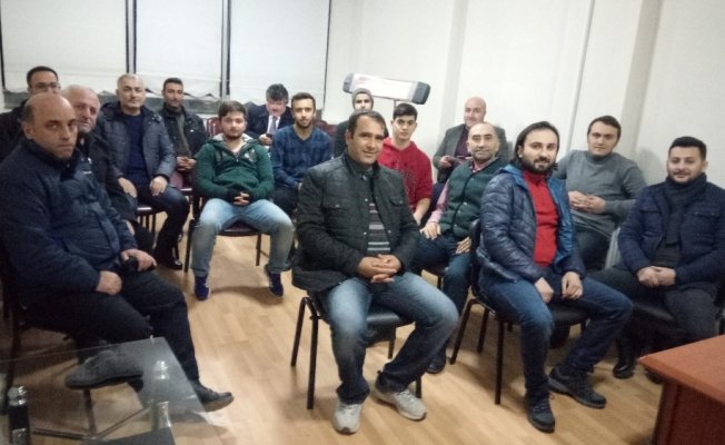 Van Trabzonsporlular Derneği yönetimi üyeleri ile bir araya geldi