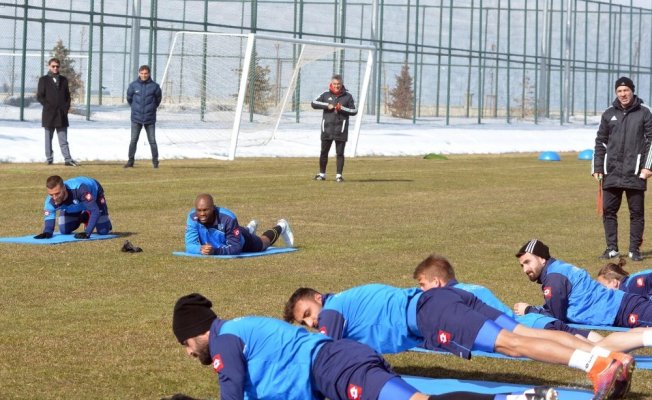 BB. Erzurumspor’da Samsunspor maçı hazırlıkları