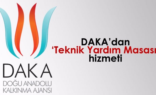 DAKA’dan ‘Teknik Yardım Masası’ hizmeti DAKA’dan ‘Teknik Yardım Masası’ hizmeti