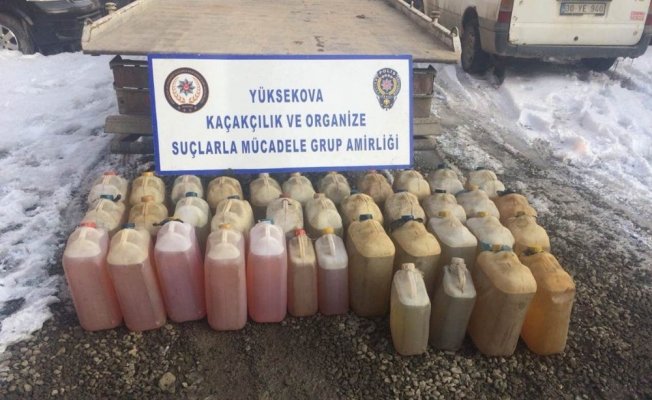 Hakkari’de kaçakçılık operasyonu