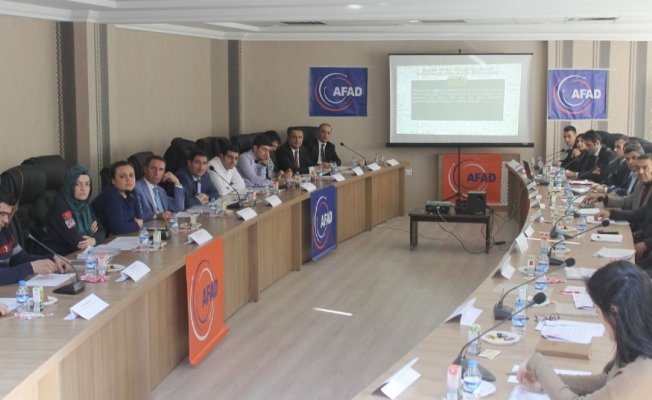 Hakkari’de masa başı tatbikatı Hakkari’de masa başı tatbikatı