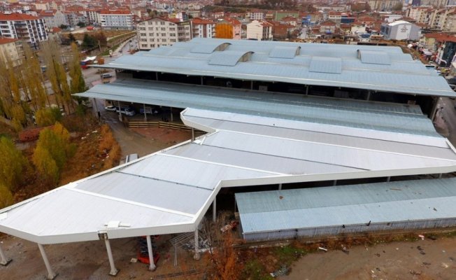 Kırşehir’de köy pazarı yapımı tamamlandı