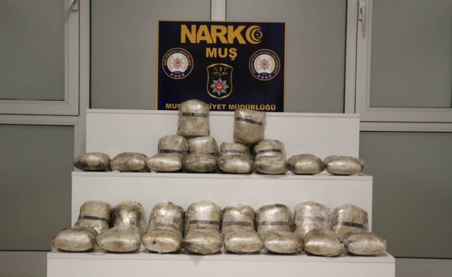 Muş’ta uyuşturucu operasyonu Muş’ta uyuşturucu operasyonu