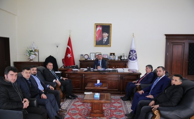 Pendik Ardahan İl Derneği, Rektör Biber’i ziyaret etti Pendik Ardahan İl Derneği, Rektör Biber’i ziyaret etti