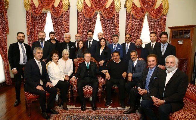 Sanatçılar Cumhurbaşkanı’nın doğum gününü unutmadı