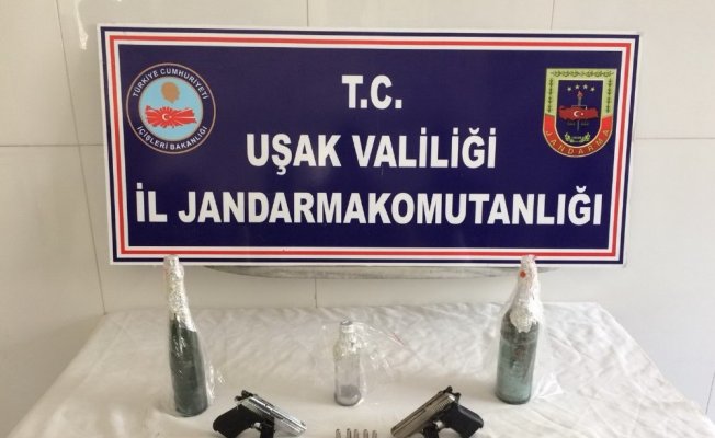 Uşak’ta jandarmadan uyuşturucu operasyonu