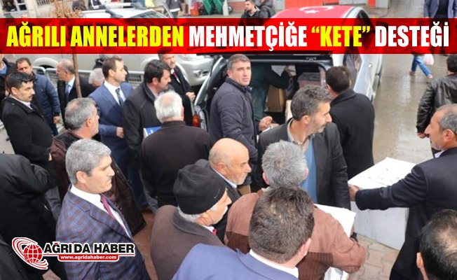 Afrin'e Giden Mehmetçik'e Ağrılı Annelerden Kete Desteği